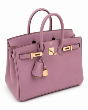 Hermès Birkin 25 Mauve Sylvestre Swift