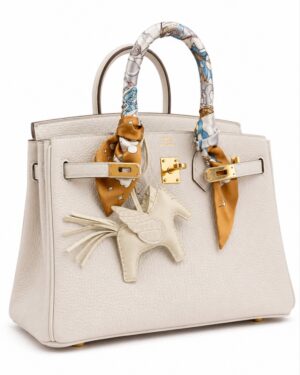 Hermès Birkin 30 Nata Clemence with Pegasus