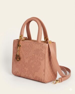 Lady Dior Micro Bag (Rose Poudré)