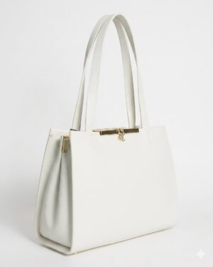 2026/05/1001469558.jpg Pristine White Top-Frame Tote