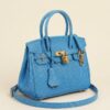 Hermès Micro Birkin 15 (Blue Denim)