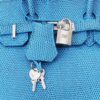 Hermès Micro Birkin 15 (Blue Denim)